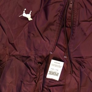 Pink burgundy pull over